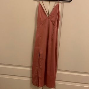 Nasty gal satin dress